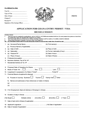 ghana passport form
