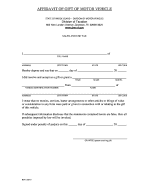example gifedt car sale letter