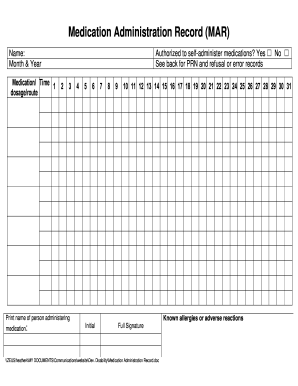 administration record