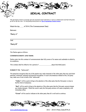 contract sex