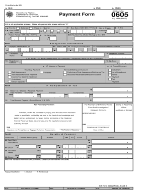 bir form 0605