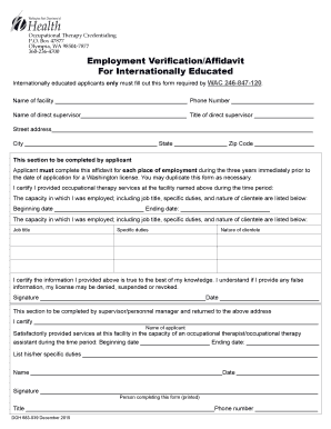 18 Printable one page employment application Forms and Templates ...